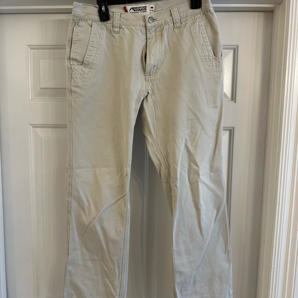 Mountain Khakis Light Tan Pants